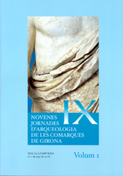 Novenes Jornades d'Arqueologia de les Comarques de Girona