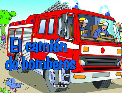 El camión de bomberos