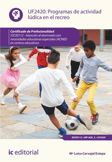 Programas de actividad lúdica en el recreo. SSCE0112 - Atención al alumnado con necesidades educativas especiales (ACNEE) en centros educativos