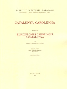 Catalunya Carolíngia. Volum 2 (Obra Completa) [2 volums]