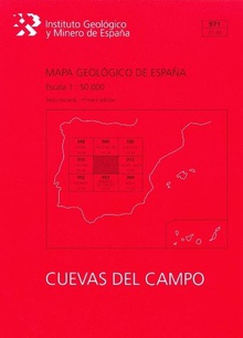Mapa Geológico de España escala 1:50.000. Hoja 971, Cuevas del Campo