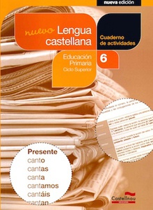 Nuevo Cuaderno Lengua Castellana 6º (Projecte Salvem la Balena Blanca)