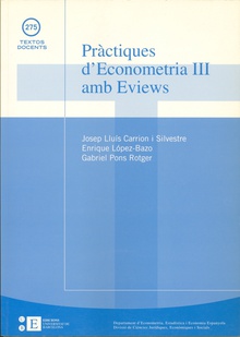 Pràctiques d'econometria III amb Eviews