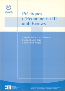 Pràctiques d'econometria III amb Eviews