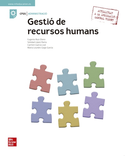 Gestio de recursos humans GS. Llibre alumne