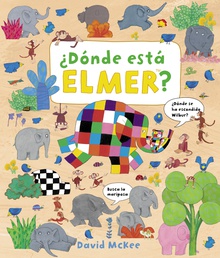 Elmer. Libro juguete - Busca y encuentra. ¿Dónde está Elmer?