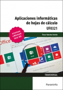 Aplicaciones informáticas de hojas de cálculo. Microsoft Excel 365