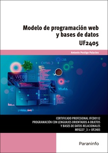 Modelo de programación web y bases de datos