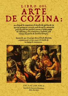 Libro del arte de cozina