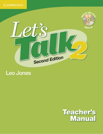Let's Talk Teacher's Manual 2 with Audio CD 2nd Edition