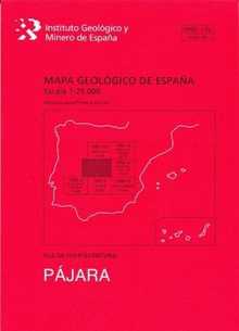 Mapa geológico de España, E 1:25.000. Hoja 1095-I-IV, Pájara