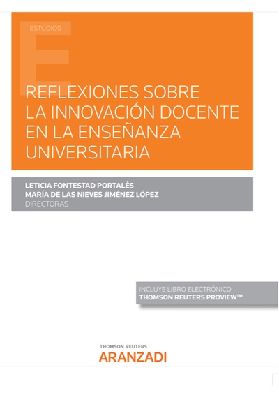 Reflexiones sobre la innovación docente en la enseñanza universitaria (Papel + e-book)