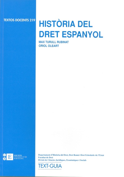 Història del dret espanyol