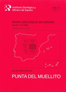 Mapa geológico de España, E 1:25.000. Hoja 1096-IV, Punta del Muellito
