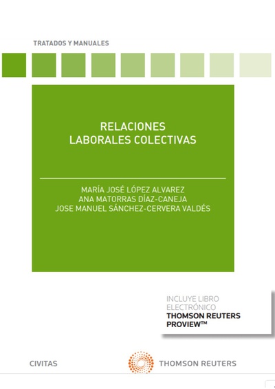 Relaciones laborales colectivas(No activiti) (Papel + e-book)