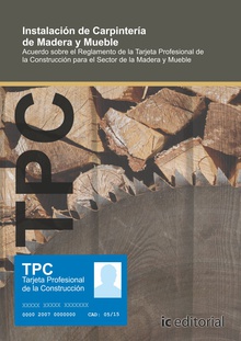 TPC madera y Mueble - Instalación de carpintería de madera y mueble