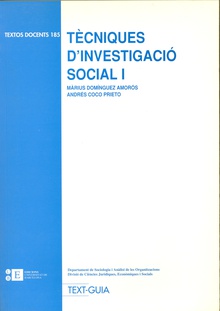 Tècniques d'investigació social I