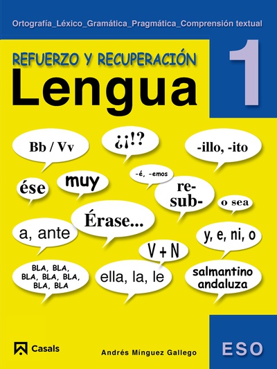 Refuerzo y recuperación. Lengua 1