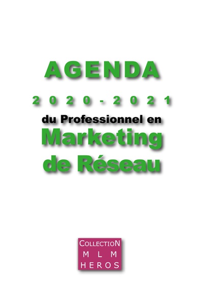 Agenda 2020 - 2021 du Professionnel en Marketing de Réseau