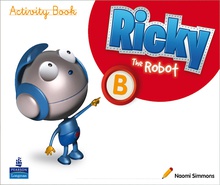 RICKY THE ROBOT B ACTIVITY BOOK