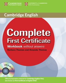 Complete First Certificate Workbook with Audio CD