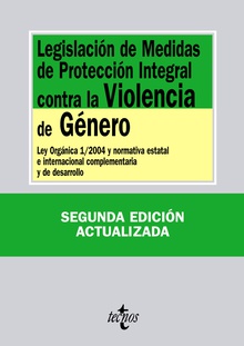 Legislación de Medidas de Protección Integral contra la Violencia de Género