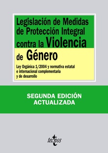 Legislación de Medidas de Protección Integral contra la Violencia de Género