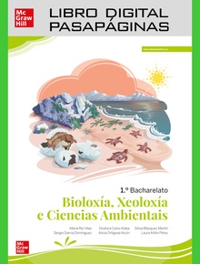 Libro dixital pasapáxinas Bioloxía, Xeoloxía e Ciencias Ambientais 1.º Bacharelato - Galicia