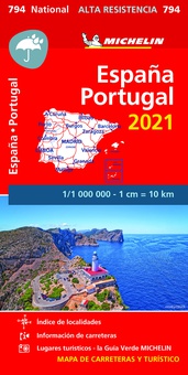 Mapa National España - Portugal 2021 "Alta Resistencia"
