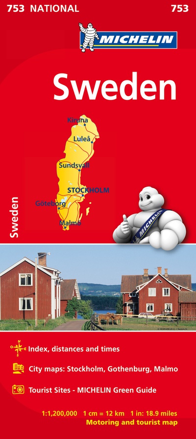 Mapa National Suecia