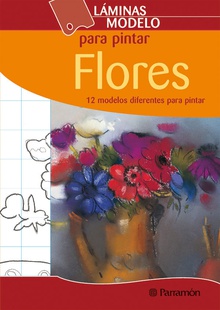 Láminas modelo para pintar flores