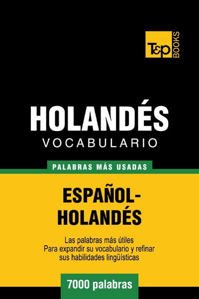 Vocabulario español-holandés - 7000 palabras más usadas