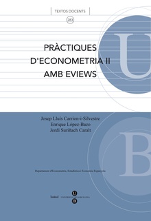 Pràctiques d'Econometria II amb Eviews
