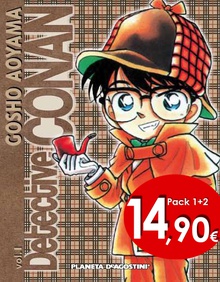 Pack Detective Conan 1+2 (Nueva edición)