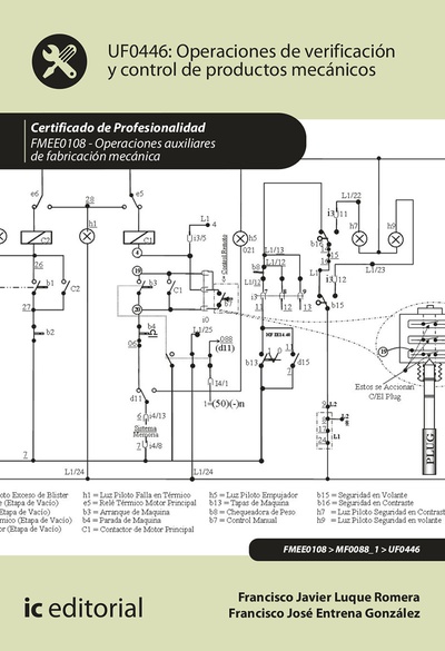 Operaciones de verificación y control de productos mecánicos. FMEE0108 - Operaciones auxiliares de fabricación mecánica