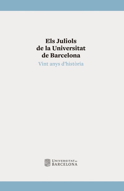 Els Juliols de la Universitat de Barcelona