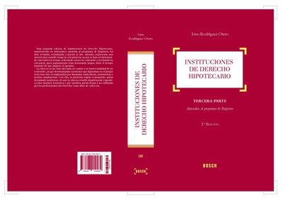 Instituciones de Derecho hipotecario III (2.ª edición)