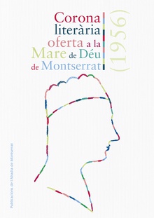 Corona literària oferta a la Mare de Déu de Montserrat