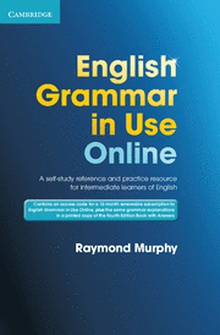 English Grammar in Use Online Access Code and Book with Answers Pack 4th Edition