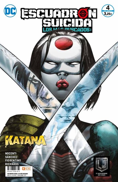 Escuadrón Suicida: Katana Los más buscados núm. 16/4