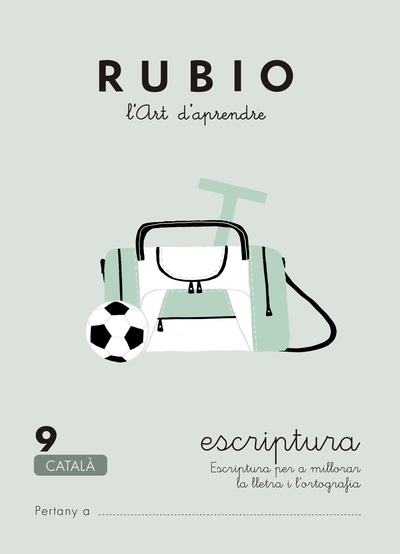 Escriptura RUBIO 9 (català)