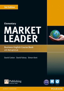 Market Leader 3rd Edition Elementary Coursebook with DVD-ROM and My EnglishLab Student online access code Pack