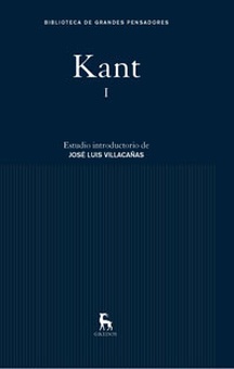 Obras Kant I