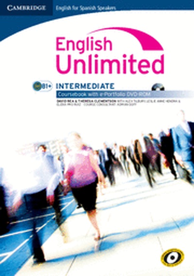 English unlimited for spanish speakers intermediate coursebook with e-portfolio