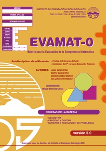 EVAMAT-0 Batería para la Evaluación de la Competencia Matemática