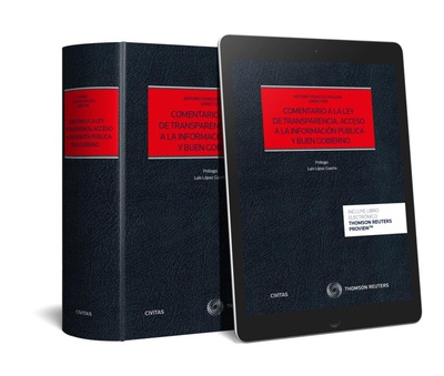 Comentario a la Ley de Transparencia, Acceso a la Información Pública y Buen Gobierno (Papel + e-book)