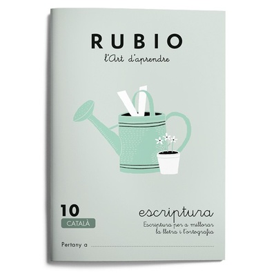 Escriptura RUBIO 10 (català)