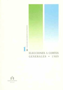 Elecciones a Cortes Generales 1989