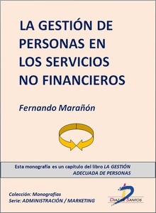 La gestión de personas en los servicios no financieros