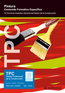TPC - Pintura. Contenido formativo específico